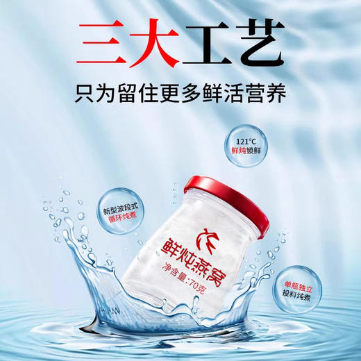 【99抢❗FUTUREQUEEN鲜炖燕窝礼盒】吃燕窝养“红”气，甄选品质原料制作，优选印度尼西亚燕窝，鲜炖燕窝高端滋补礼盒L 商品图2