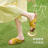 西遇厚底凉拖鞋女夏季外穿新款波西米亚复古勃肯软木一字拖鞋K1156753 商品缩略图3