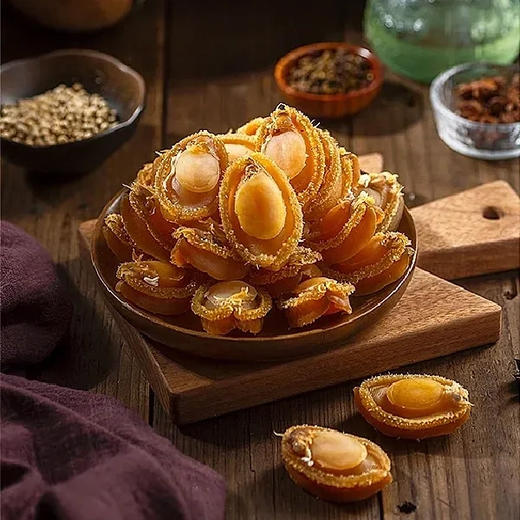 【特惠】粹品沁采淡晒鲍鱼干80g袋装 商品图0