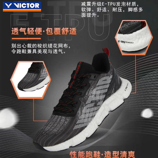 威克多VICTOR羽毛球鞋R520透气减震慢跑鞋 商品图2