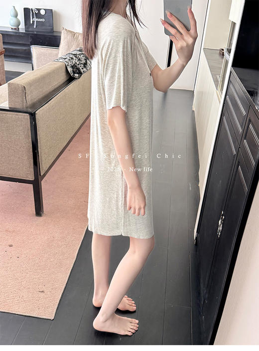 ‼️被问爆的【韩里韩气免Bra睡衣】自带胸垫😘舒适度满分💯 选对家居服真的会幸福感暴增‼️ 商品图8