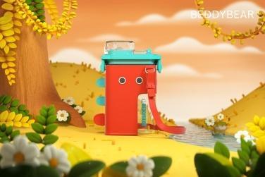 杯具熊方形吸管杯*恐龙*400ml/个 商品图0