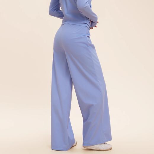 跃牌【禅语梵心】运动宽松遮阳轻薄凉感长裤女直筒休闲瑜伽裤CK3256 商品图3