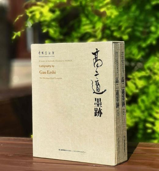 绝版钜惠！！国家美术馆捐赠与收藏系列：《高二适墨迹》，1函2册，8开，布面精装，高二适著，吴为山编，上海雅昌制版、北京雅昌印刷，江苏凤凰美术出版社2016年一版一印，530页，定价2280，售价880 商品图0
