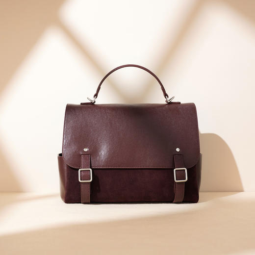 【预售3天】双肩包包女2025新款高级感小众通勤旅游轻便背包单肩大容量托特包M7955D 商品图1