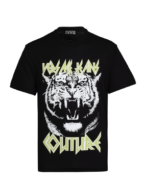 【新品特惠秒】Versace 范思哲 男士全棉虎头印花logo短袖T恤 12336