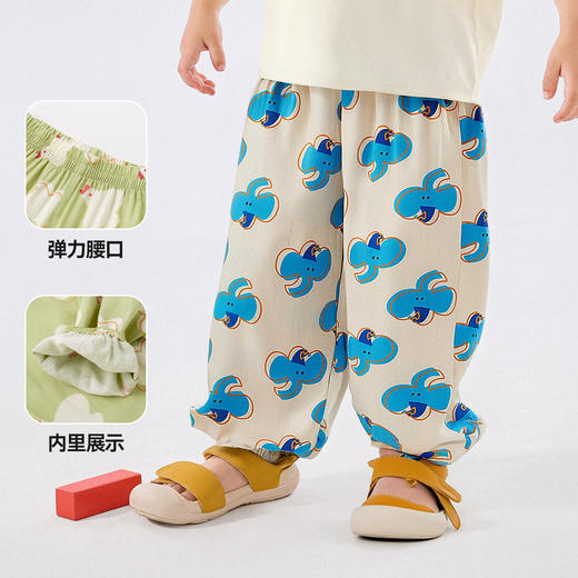 嘟嘟家儿童裤子春季轻薄男童长裤春装宝宝空调裤儿童休闲裤童装潮 商品图1