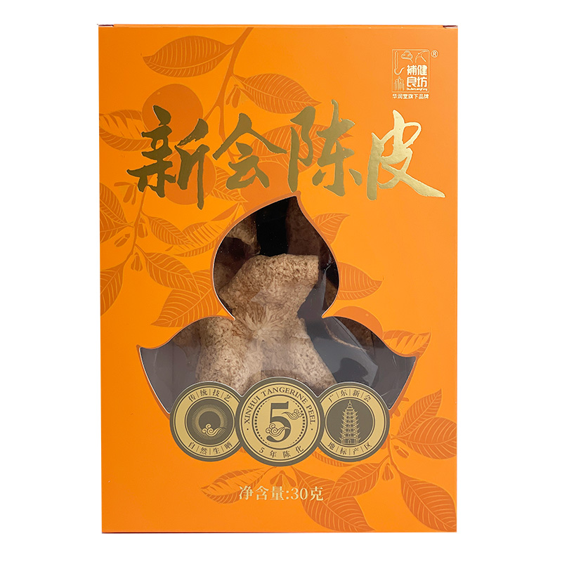 【P】【华润堂】新会陈皮(大红皮)-30g(一等品-5年)