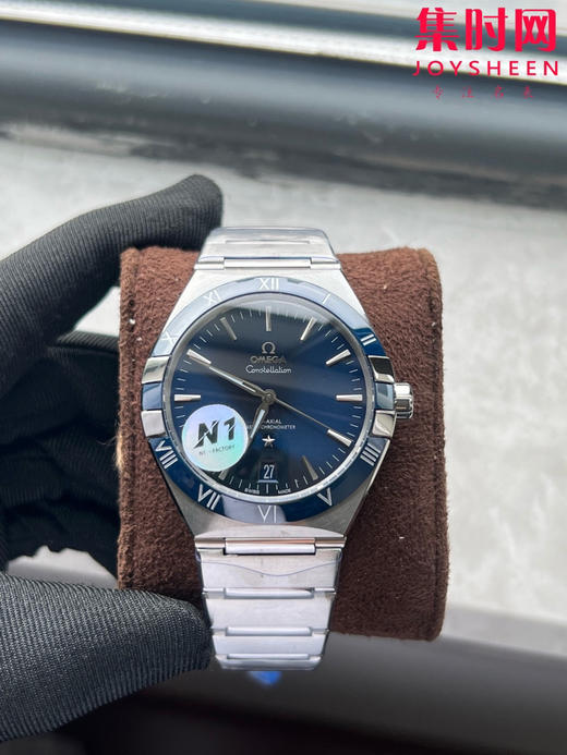 经典传承 卓越新生 匠心打造欧米茄41毫米至臻天文台 N1第五代星座系列 钢带男士腕表 商品图3
