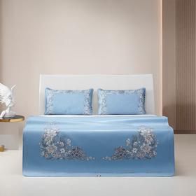 梦洁  00217 优雅进口头层牛皮单席：古驰（蓝）【180*200】