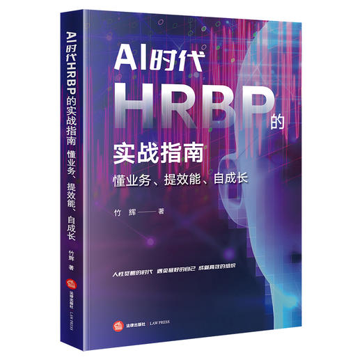 AI时代HRBP的实战指南：懂业务、提效能、自成长 竹辉著 法律出版社 商品图0