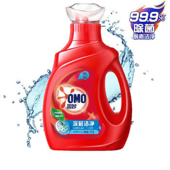 奥妙（OMO）洗衣液 深层洁净洗衣液8斤（1kg*4瓶）持久留香 /家庭清洁/纸品 /衣物清洁 /普通洗衣液 商品图4