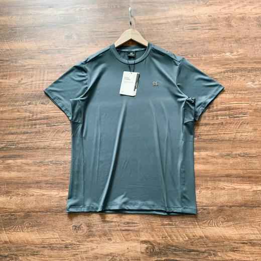 D052069户外休闲衣男子运动圆领防晒徒步短袖T恤 商品图5