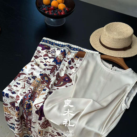 【预售7天】良木礼印花半裙（9438） 商品图4