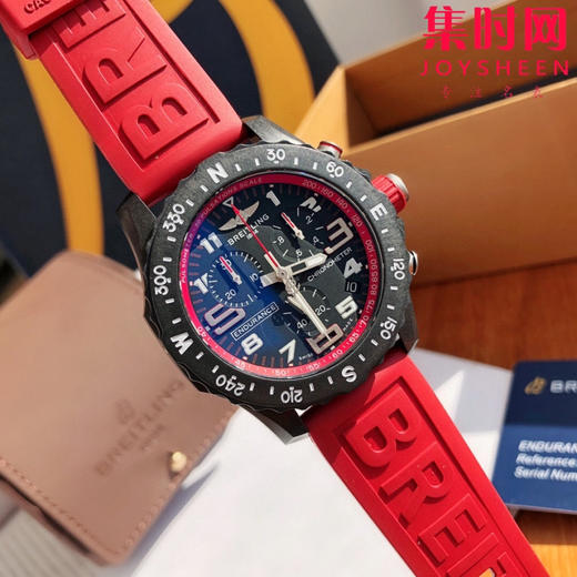 高端定制 原单百年灵BREITLING  专业耐力系列 男士石英腕表 全碳纤维表壳，石英计时腕表，表径44mm 商品图5