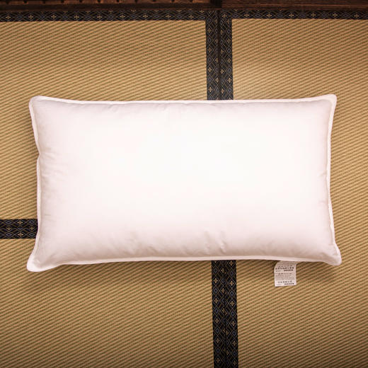 【纯棉羽丝绒枕】纯棉羽丝绒枕芯柔软宾馆枕头成人家用民宿纯色全 商品图2