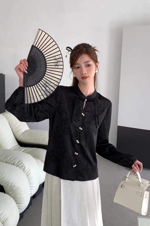 ANSUABEL 新中式国风提花盘扣上衣马面裙套装 20006 商品图1