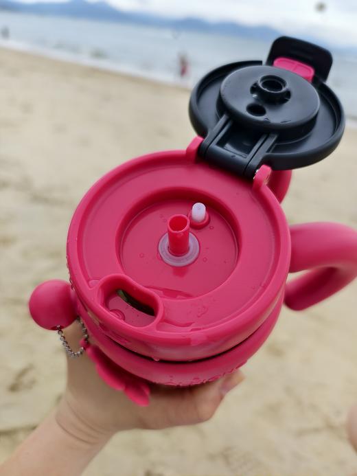 【39.9元/个】1200ml茶水分离双饮冰霸杯户外健身瑜伽喝水大容量水杯直饮口+吸管口 商品图6