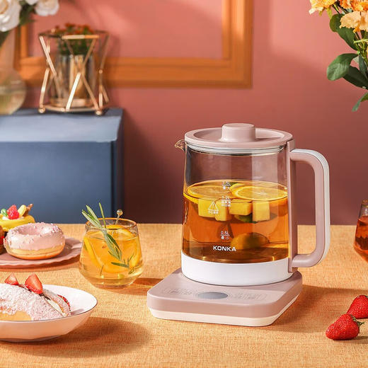 康佳（KONKA）养生壶1.5L家用多功能花茶煮茶壶电热水壶 KYSH-1509-M养生壶 1.5L 商品图0