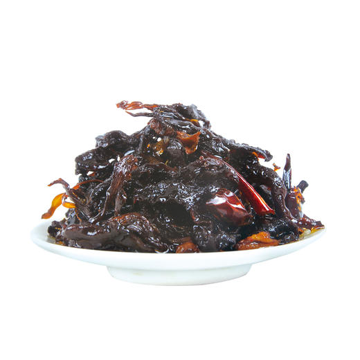 力志甄选鸡枞干巴250g/瓶 商品图3