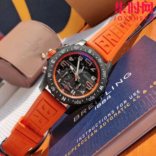 高端定制 原单百年灵BREITLING  专业耐力系列 男士石英腕表 全碳纤维表壳，石英计时腕表，表径44mm 商品图4