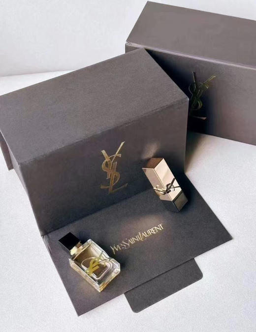 YSL圣罗兰小香水口红礼盒 自由之水7.5ml＋小口红rm 1.3g 精致伴手礼 商品图4