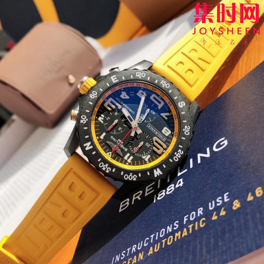 高端定制 原单百年灵BREITLING  专业耐力系列 男士石英腕表 全碳纤维表壳，石英计时腕表，表径44mm 商品图4