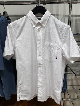 TOMMY男短袖衬衫MW0MW30550YCF