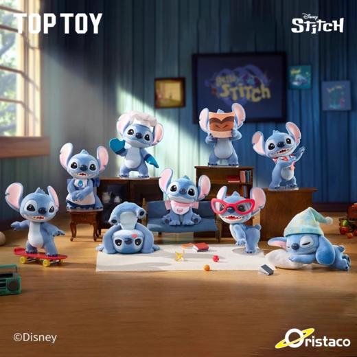 TOPTOY 迪士尼 史迪仔 HELLO 史迪奇 8只/盒 盲盒 商品图0