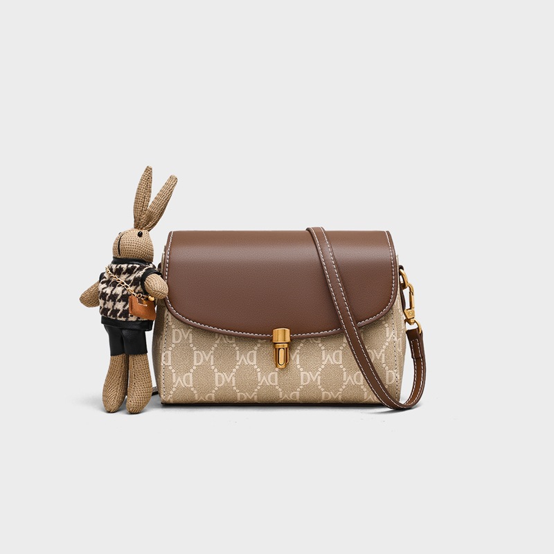 【预售3天】2025新款女包斜挎包原创设计单肩包V90890