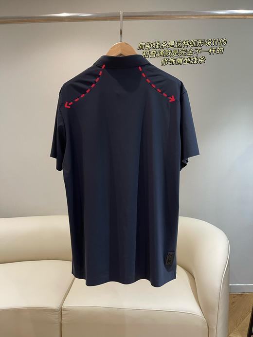 点此购买 迪桑特夏季男士经典三粒扣翻领短袖POLO衫 yw 319072 商品图12