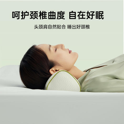 洁丽雅自在熊猫系列护颈枕柔软舒适宿舍家用学生寝室#自在熊猫 商品图1