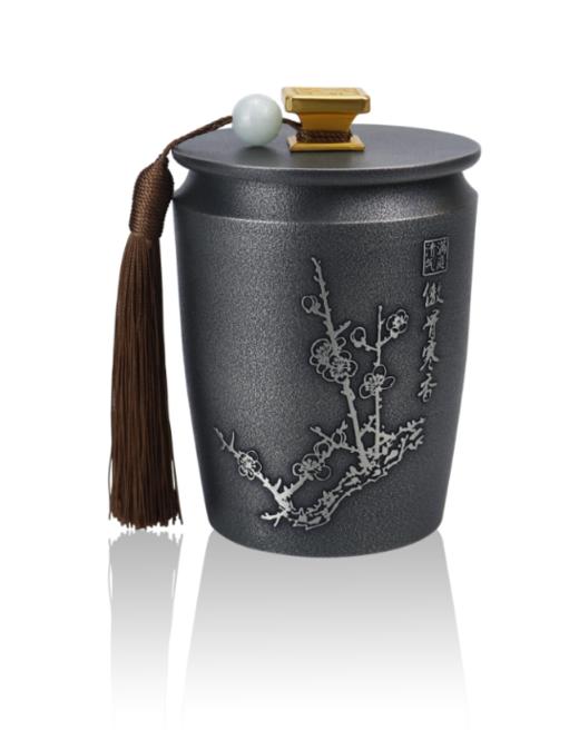满庭清气-茶叶罐（灰色） 商品图0