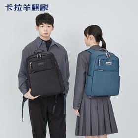 卡拉羊麒麟商务电脑防盗背包19升出差通勤多功能双肩包睿行CS5226