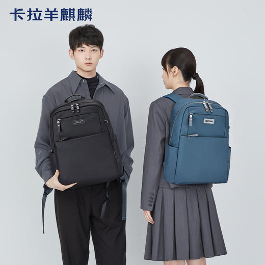 卡拉羊麒麟商务电脑防盗背包19升出差通勤多功能双肩包睿行CS5226 商品图0