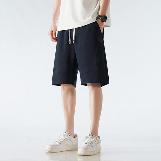 红览 纯棉高品质短裤男士夏季外穿沙滩裤子五分裤 商品图2