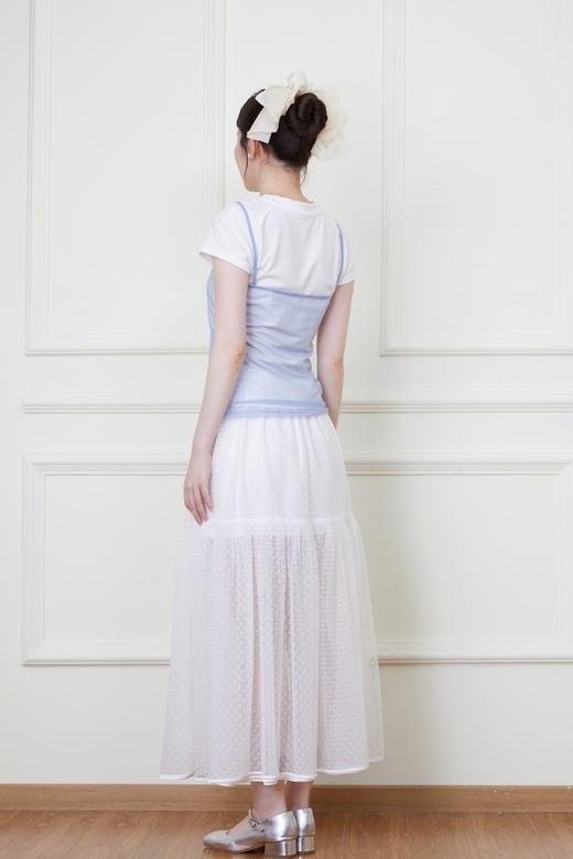 Stay2Weeks 芭蕾舞风吊带T恤套装 20012 商品图4