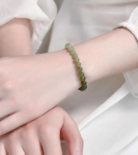 和田玉 渐变手串 盈润冰透 产地直发