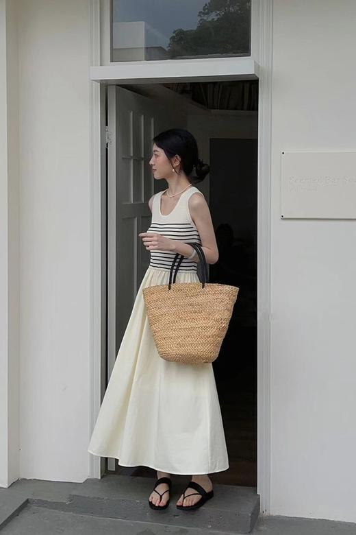 amadella 简约针织条纹连衣裙 18614 商品图5