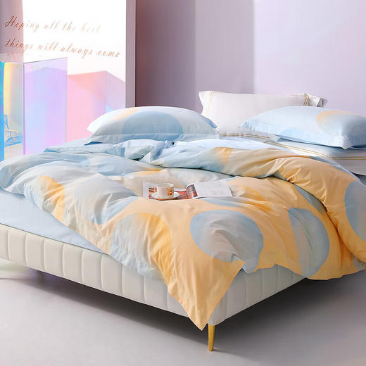 水星家纺全棉四件套梦之泡影 商品图1