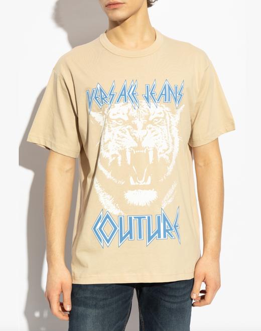 【新品特惠秒】Versace 范思哲 男士全棉虎头印花logo短袖T恤 12336 商品图6