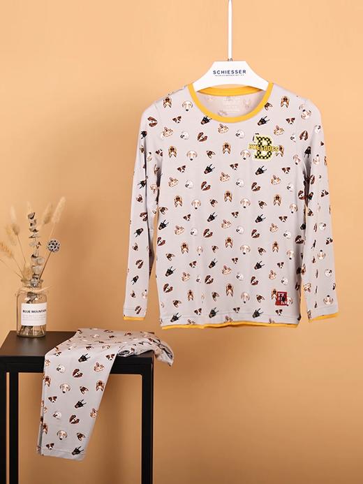 【满印莫代尔】SCHIESSER德国舒雅男童莫代尔家居套装3B/23295H 商品图6