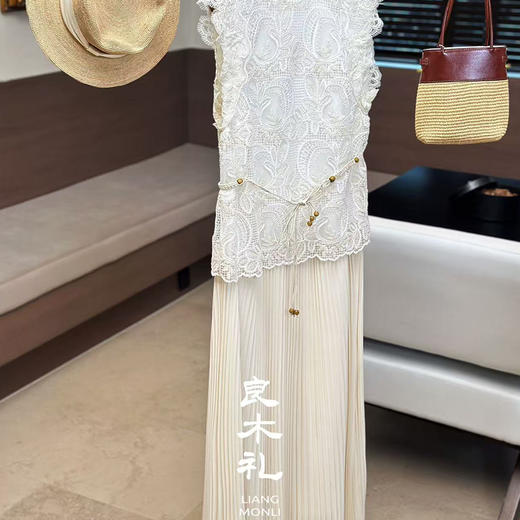 【现货】良木礼无袖连衣裙（腰带）9638 商品图2