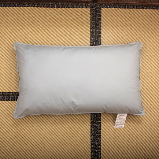 【纯棉羽丝绒枕】纯棉羽丝绒枕芯柔软宾馆枕头成人家用民宿纯色全 商品图3