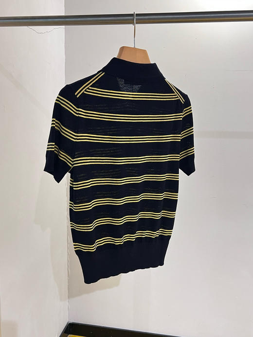Miu 100%丝羊毛polo衫 商品图11