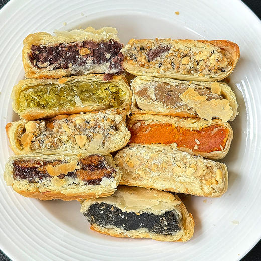 31黄庄福美月饼手工制作现做现发营养美味口味丰富430g*2包 商品图4