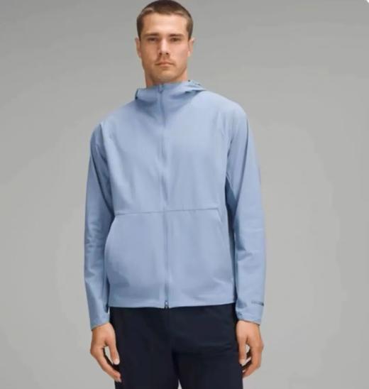 露露PaceBreaker 男士运动夹克连帽皮肤衣防晒衣 商品图0