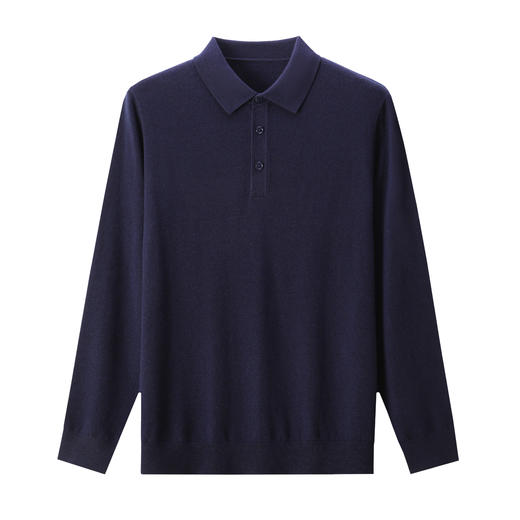 SENDI男士POLO领羊毛套衫JX50 商品图2