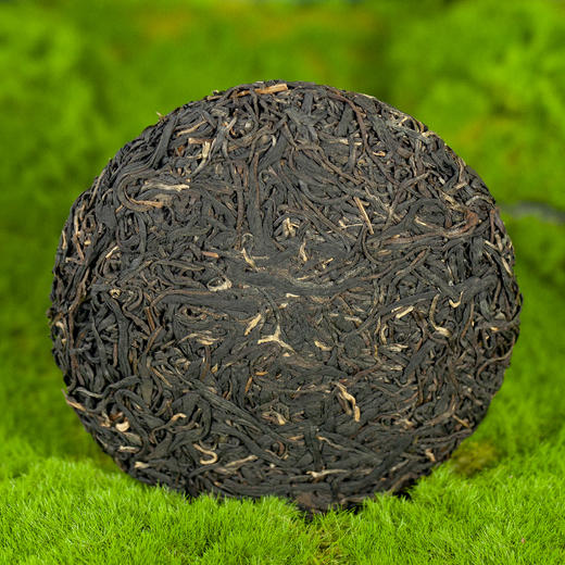 吉顺号普洱茶2019年紫鹃春茶紫芽紫叶普洱生茶100g/饼 商品图4