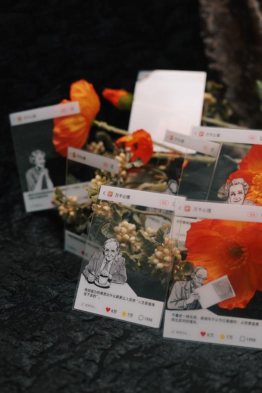 万千心理文创·定制大师系列透卡（一套7张） 商品图1